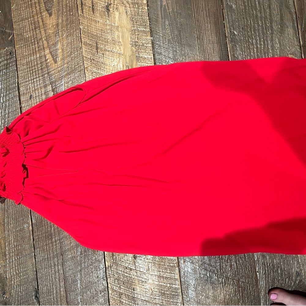 Vibrant Red Maxi Dress Amanda Uprichard